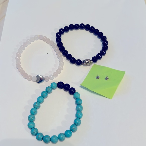 Bracket and earrings - Picture 2 of 2